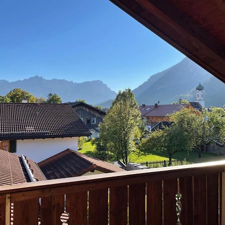 Dachgeschosswohnung Mit Traumhaftem Zugspitzblick Bei Garmisch Farchant Eksteriør bilde