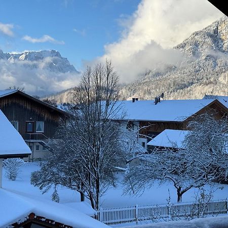 Dachgeschosswohnung Mit Traumhaftem Zugspitzblick Bei Garmisch Farchant Eksteriør bilde