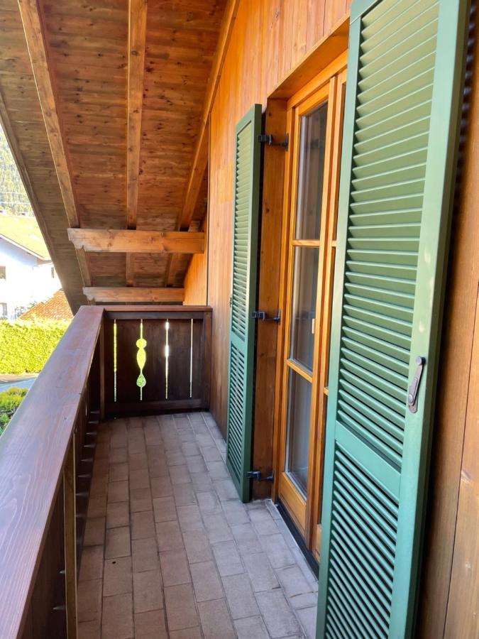 Dachgeschosswohnung Mit Traumhaftem Zugspitzblick Bei Garmisch Farchant Eksteriør bilde
