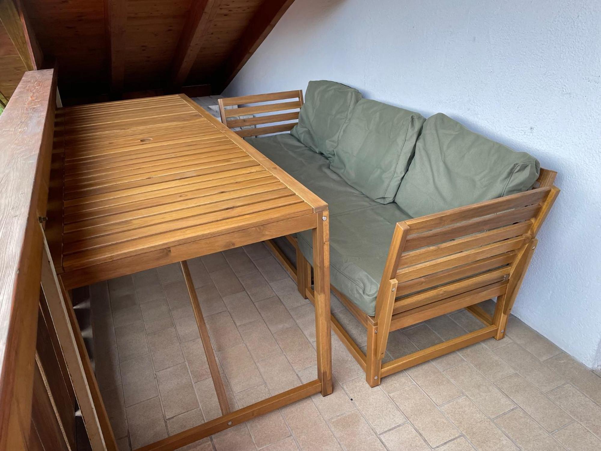 Dachgeschosswohnung Mit Traumhaftem Zugspitzblick Bei Garmisch Farchant Eksteriør bilde